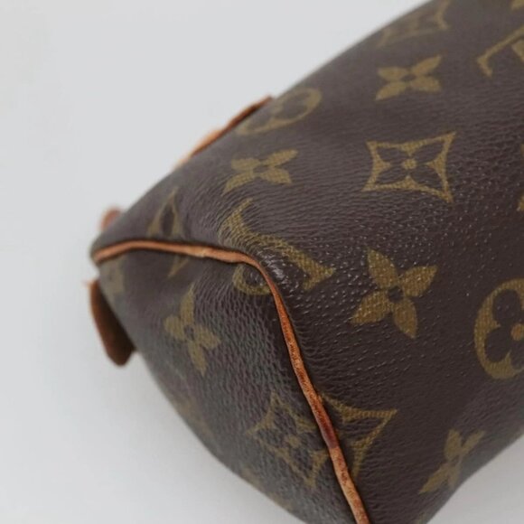 LOUIS VUITTON Monogram Mini Speedy Hand Bag M41534 LV Auth 140754 - Picture 4 of 15